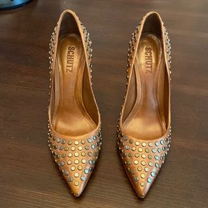 Schutz Brown Pumps